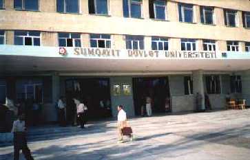 Sumqayit Dovlet Universitetinin Esas Binasi